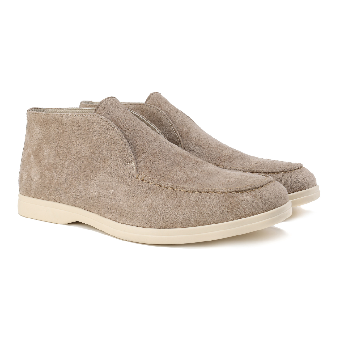 Novin | Men's Suede Moccasin Shoes with a Relaxed Smart Finish