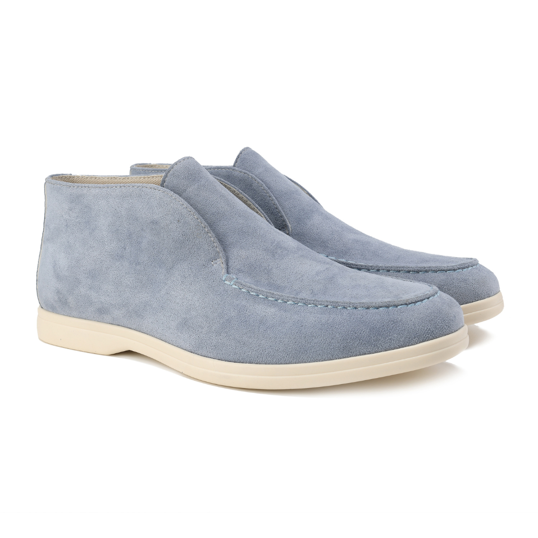 Novin | Men's Suede Moccasin Shoes with a Relaxed Smart Finish