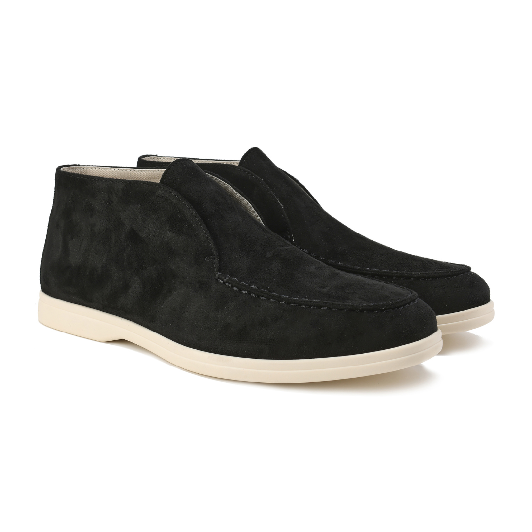 Novin | Men's Suede Moccasin Shoes with a Relaxed Smart Finish