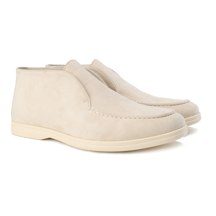 Novin | Men's Suede Moccasin Shoes with a Relaxed Smart Finish
