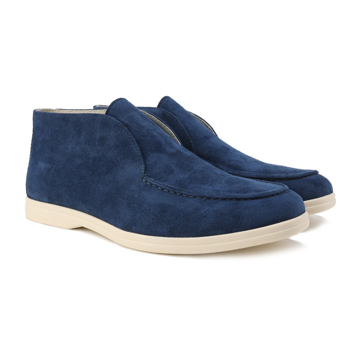Novin | Men's Suede Moccasin Shoes with a Relaxed Smart Finish