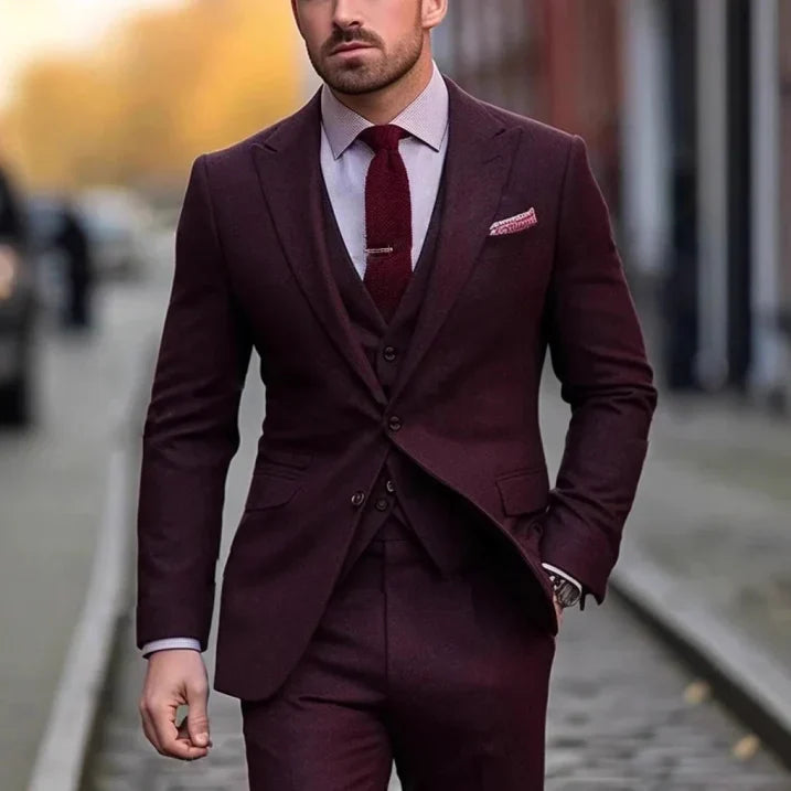 Lorenzo | Men’s Three Piece Suit designed for Formal Events