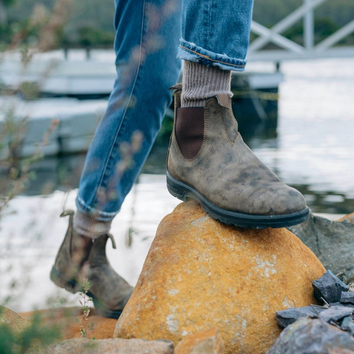 Rowan | Men’s Ankle Boots with a Pull-On Design