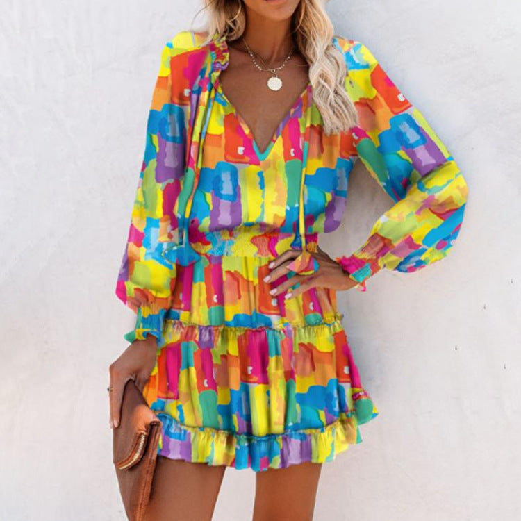 Rosie | Women’s Mini Dress featuring a Floral Print