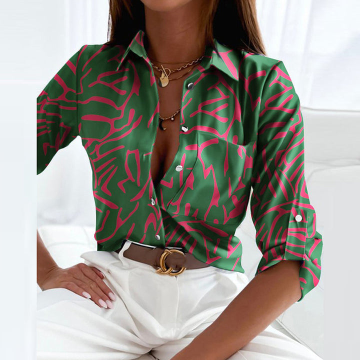 Camille | Women’s Shirt featuring a Graphic Print