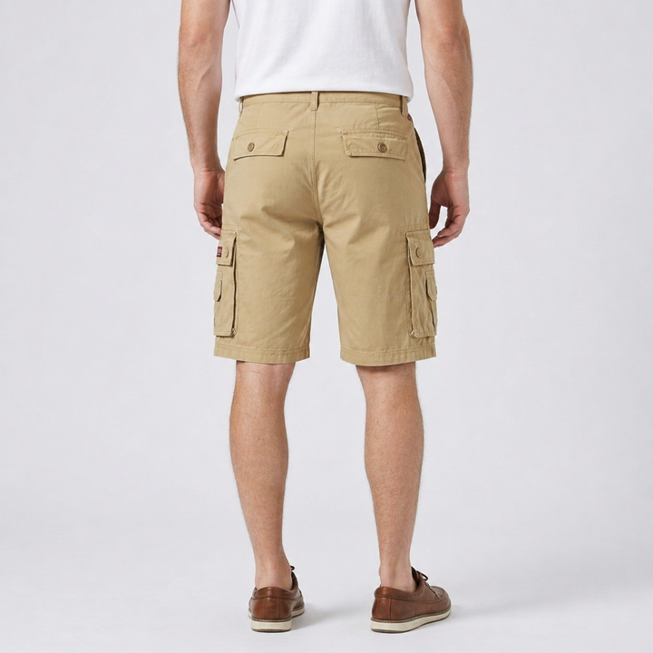 Rigby | Men's Casual Cargo Shorts with Multi-Pocket Five-Panel Design