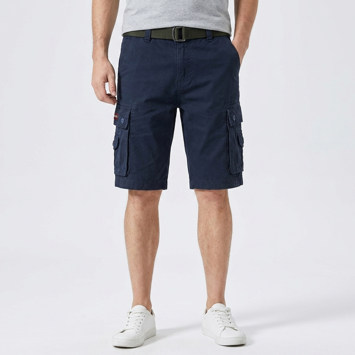 Rigby | Men's Casual Cargo Shorts with Multi-Pocket Five-Panel Design