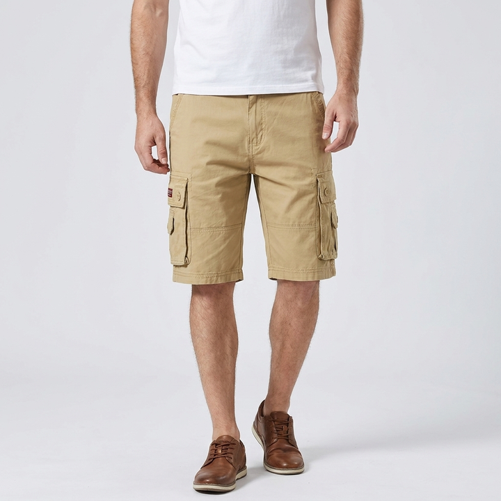 Rigby | Men's Casual Cargo Shorts with Multi-Pocket Five-Panel Design