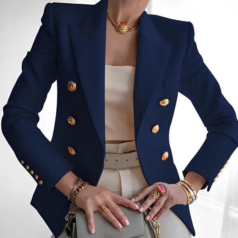 Verena | Women’s Blazer featuring Statement Buttons