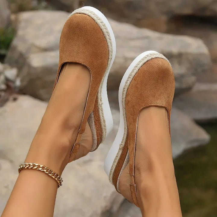 Mila | Women’s Slip-On Shoes in a Low Platform Style