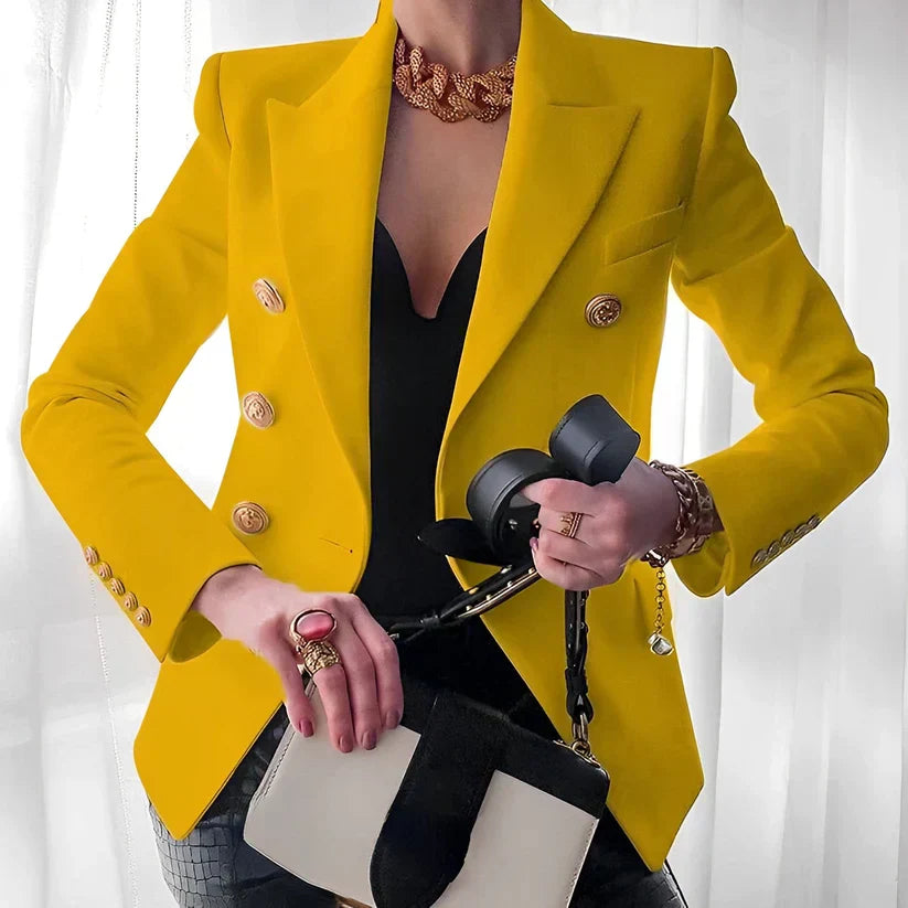 Verena | Women’s Blazer featuring Statement Buttons
