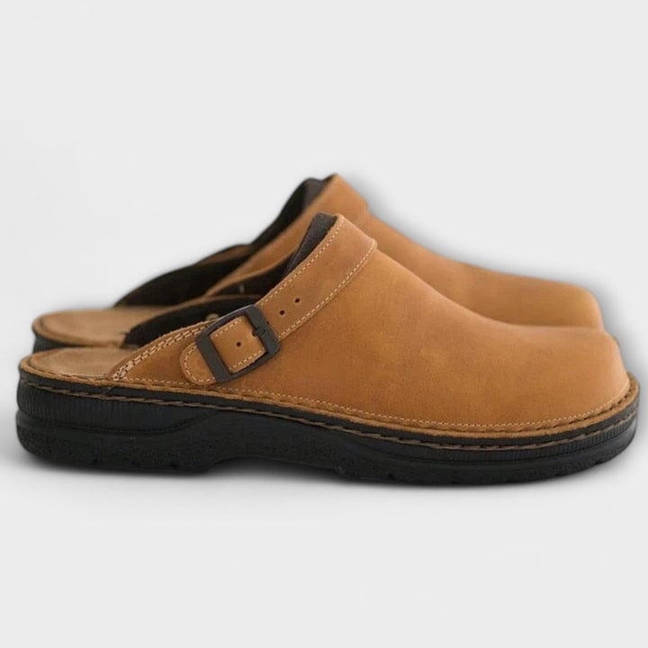 Hugo | Men’s Clogs in a Slip-On Leather Style