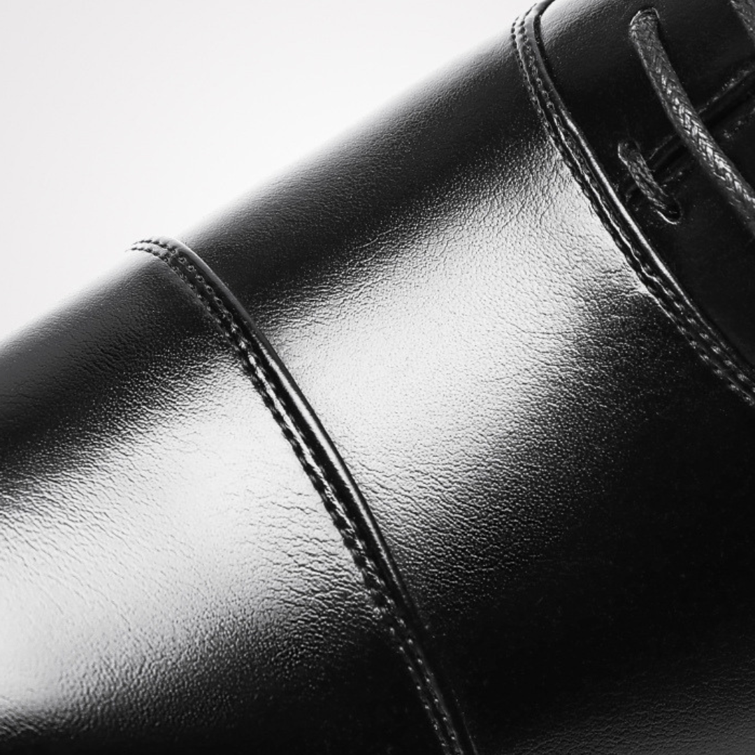 Steven | Men's Classic Leather Shoes with a Timeless Polished Finish