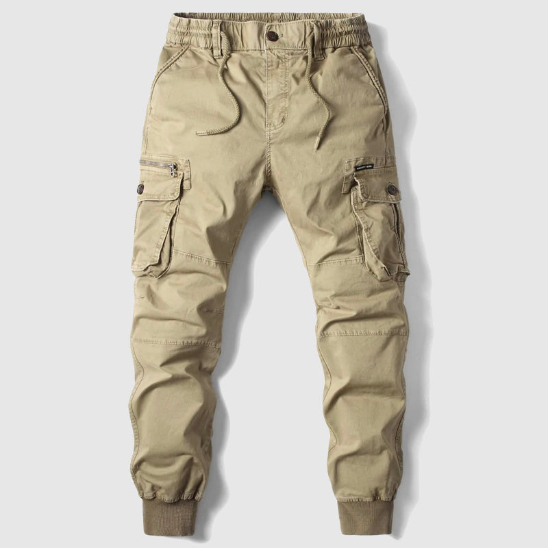Dexter | Men's Drawstring Cuffed Cargo Joggers for Casual Everyday Wear