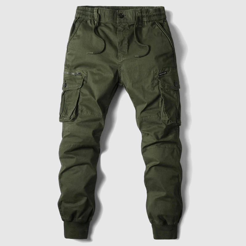 Dexter | Men's Drawstring Cuffed Cargo Joggers for Casual Everyday Wear
