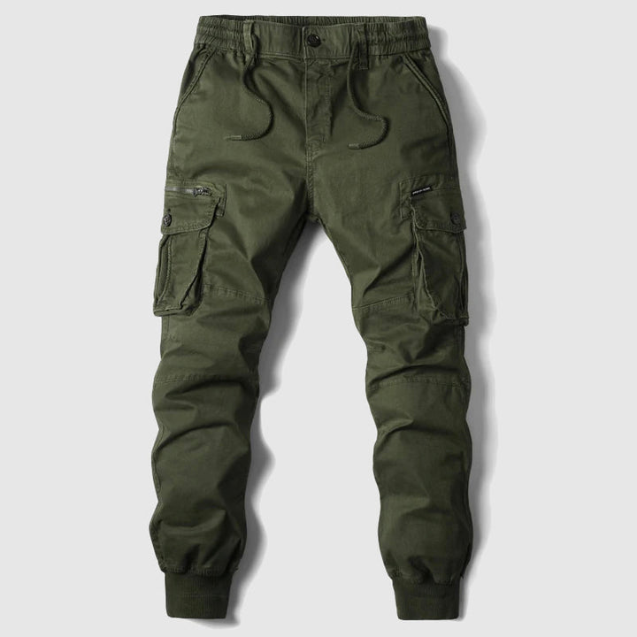Dexter | Men's Drawstring Cuffed Cargo Joggers for Casual Everyday Wear