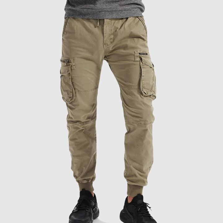 Dexter | Men's Drawstring Cuffed Cargo Joggers for Casual Everyday Wear