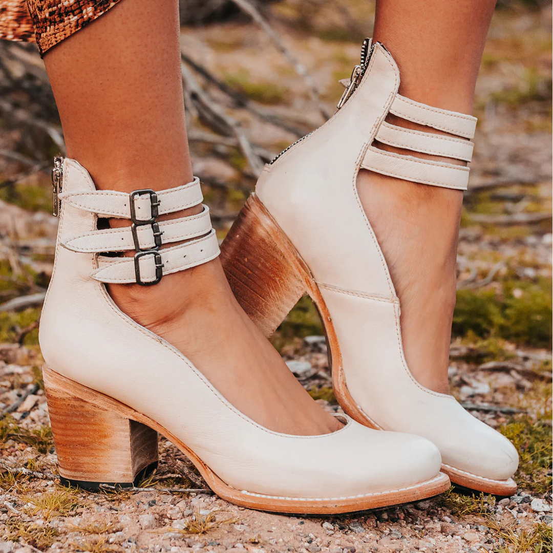 Arielle | Women’s Ankle Boots featuring Buckle Strap Detail