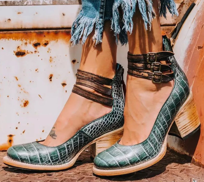 Arielle | Women’s Ankle Boots featuring Buckle Strap Detail