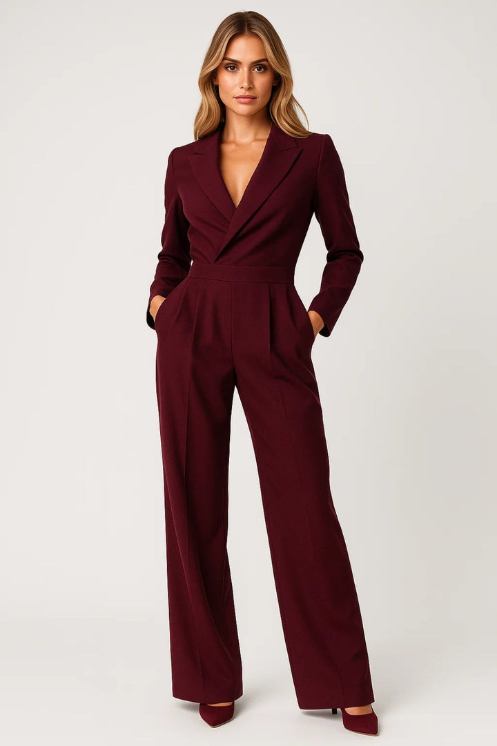 Vivienne | Women’s Jumpsuit in a Tailored Wrap Style