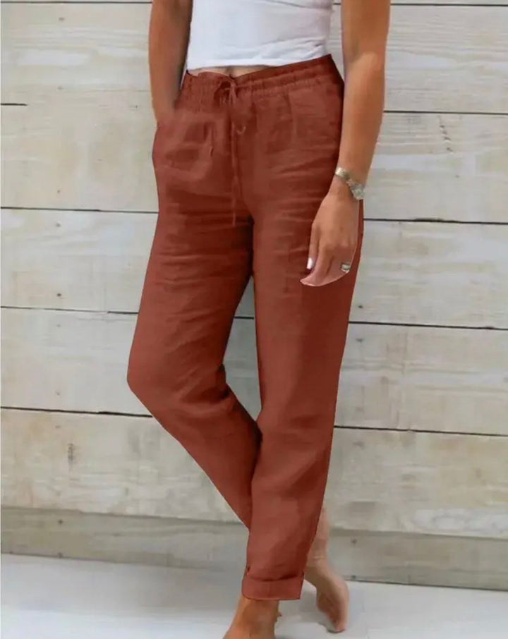 Livia | Women’s Linen Trousers designed for Relaxed Everyday Wear