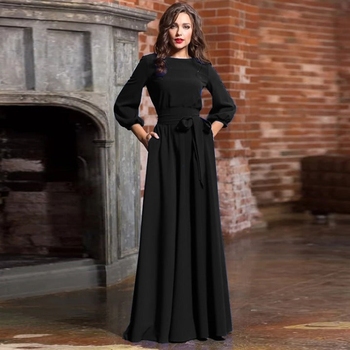 Amara | Women’s Maxi Dress featuring a Tie Waist