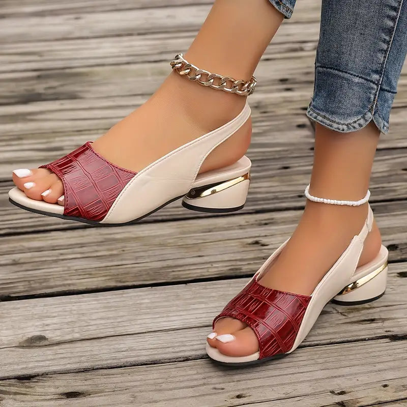 Marina | Women’s Wedge Sandals featuring a Slingback Strap