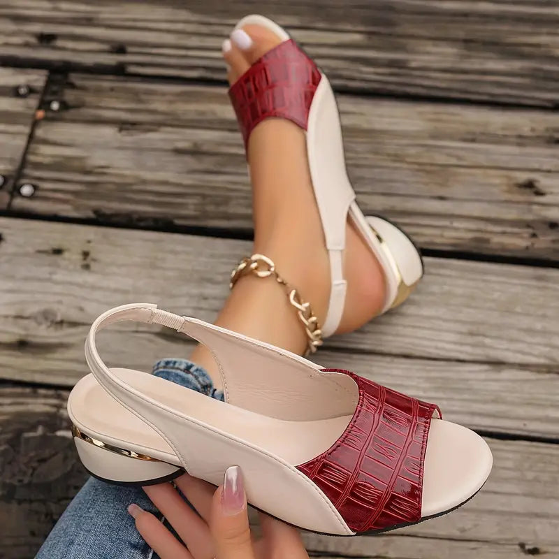 Marina | Women’s Wedge Sandals featuring a Slingback Strap