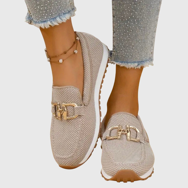 Mila | Women’s Loafers featuring Buckle Detail