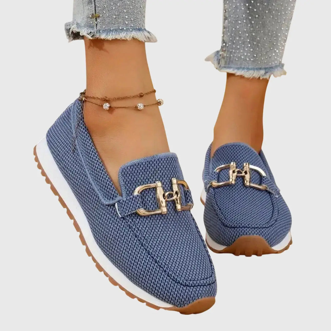 Mila | Women’s Loafers featuring Buckle Detail
