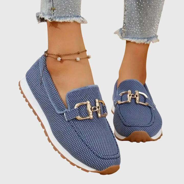 Mila | Women’s Loafers featuring Buckle Detail
