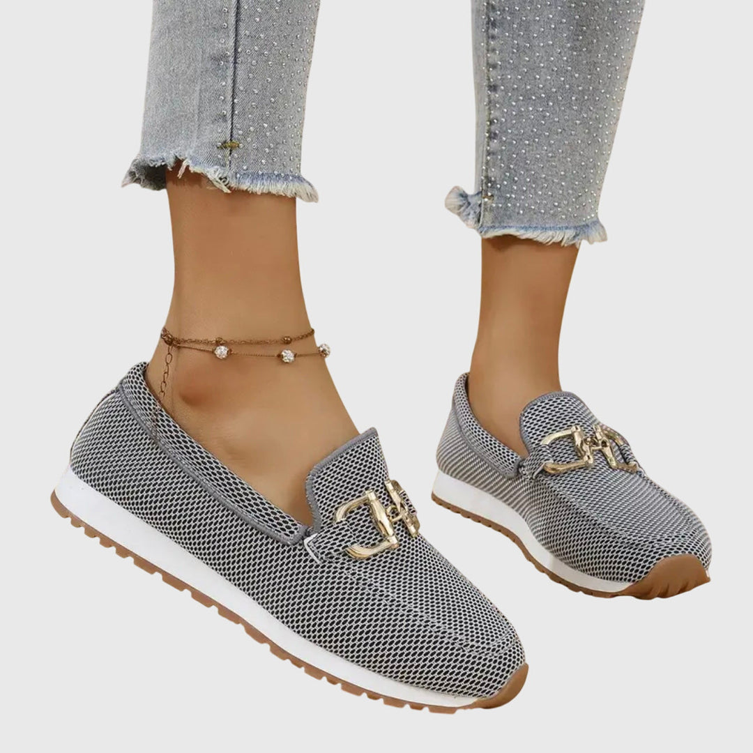 Mila | Women’s Loafers featuring Buckle Detail