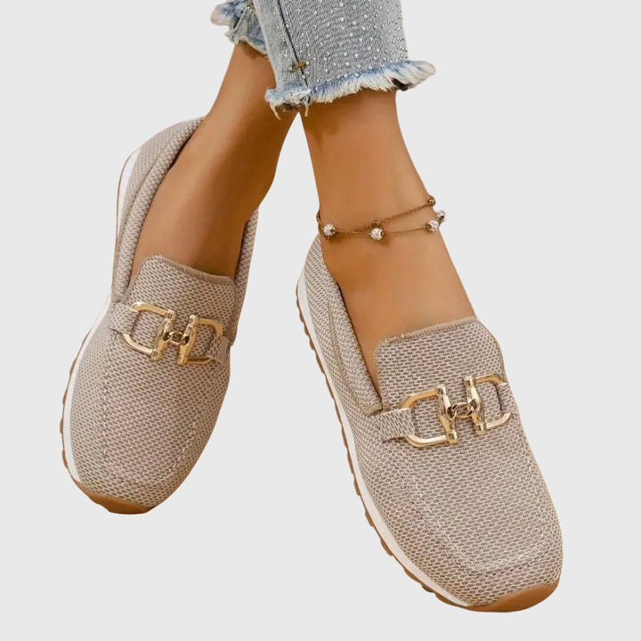 Mila | Women’s Loafers featuring Buckle Detail