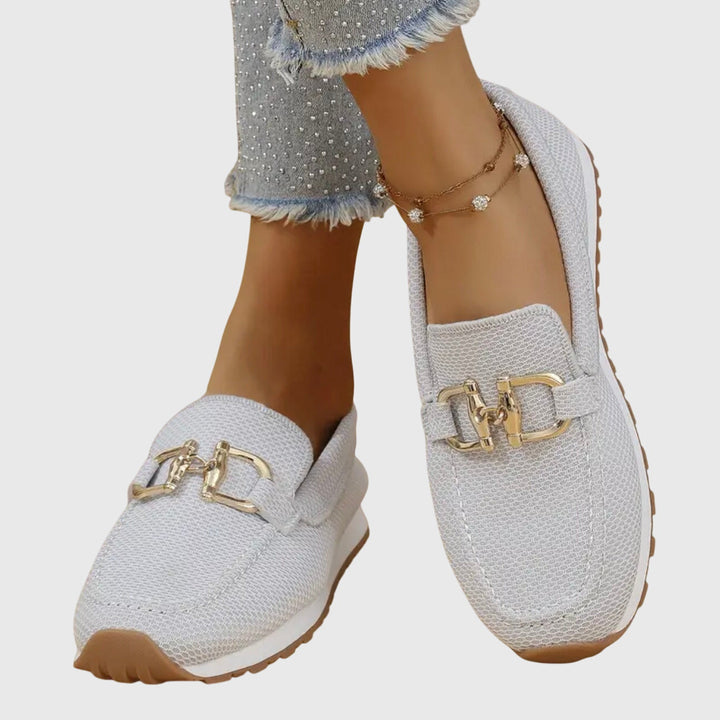 Mila | Women’s Loafers featuring Buckle Detail