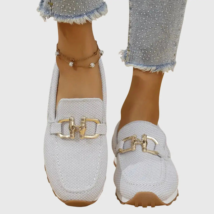 Mila | Women’s Loafers featuring Buckle Detail