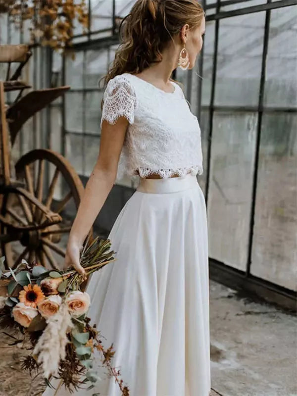 Eloise | Women’s Wedding Dress featuring Lace Detail