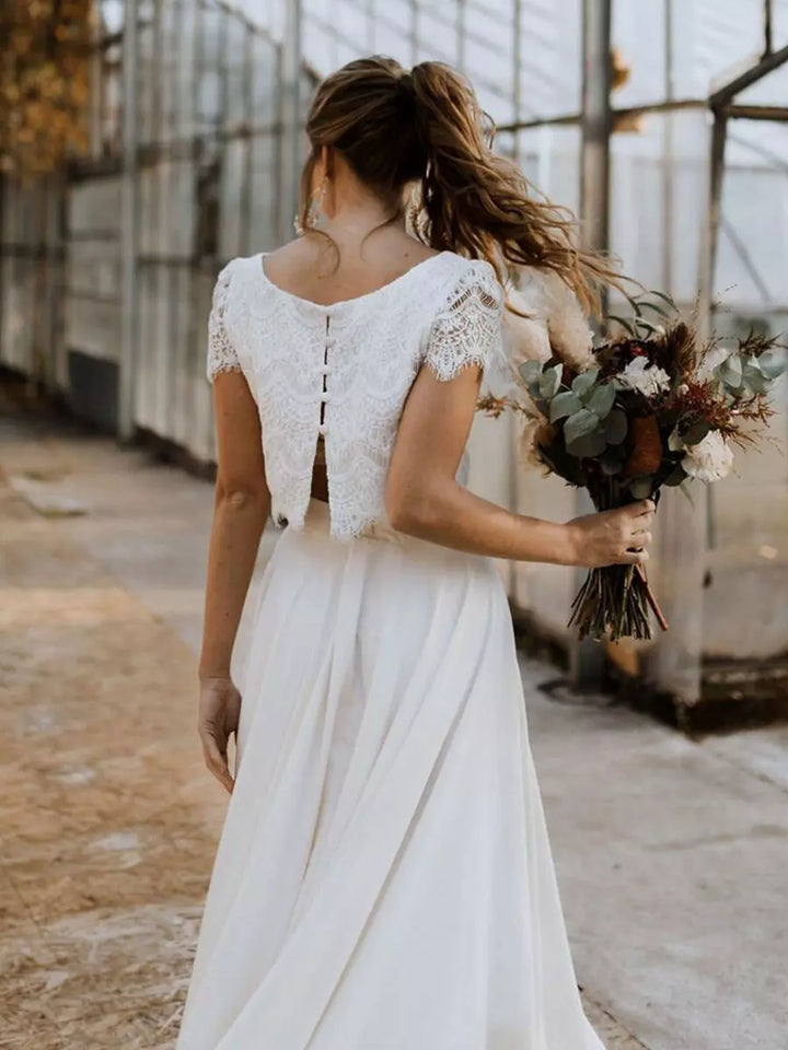 Eloise | Women’s Wedding Dress featuring Lace Detail