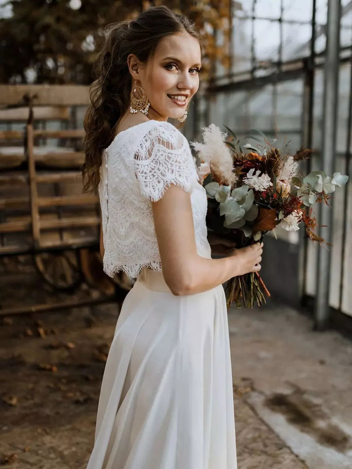 Eloise | Women’s Wedding Dress featuring Lace Detail
