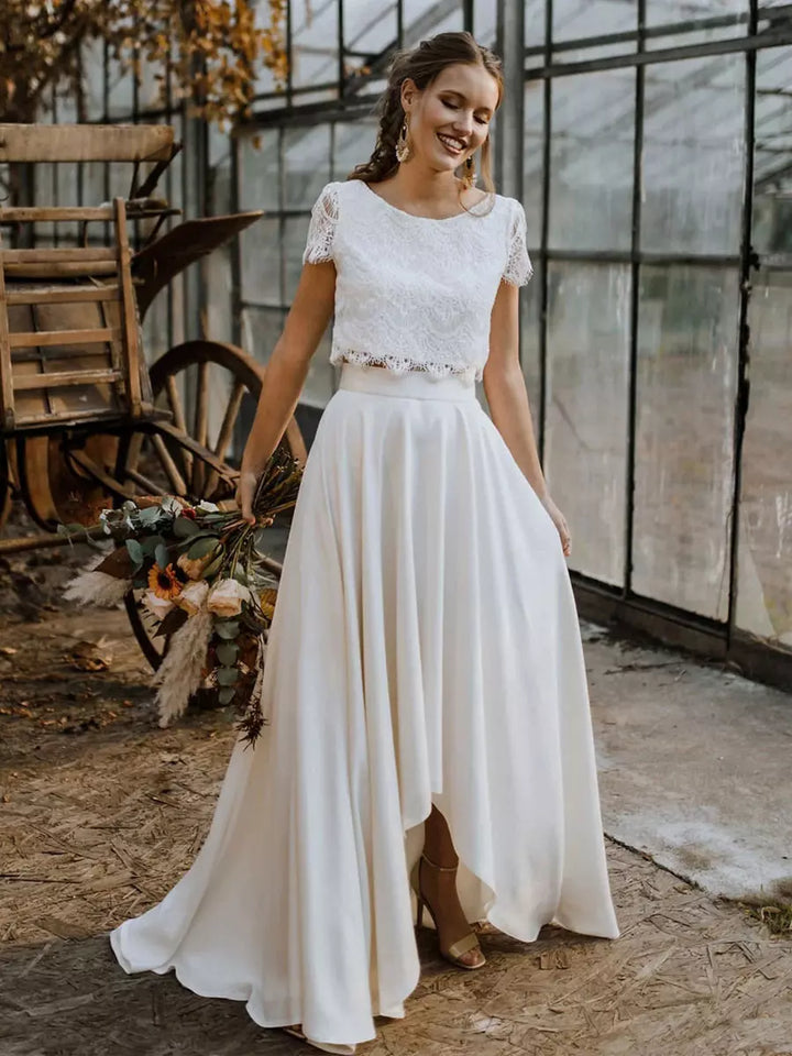 Eloise | Women’s Wedding Dress featuring Lace Detail