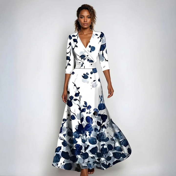 Rosalia | Women’s Maxi Dress featuring a Bold Floral Print