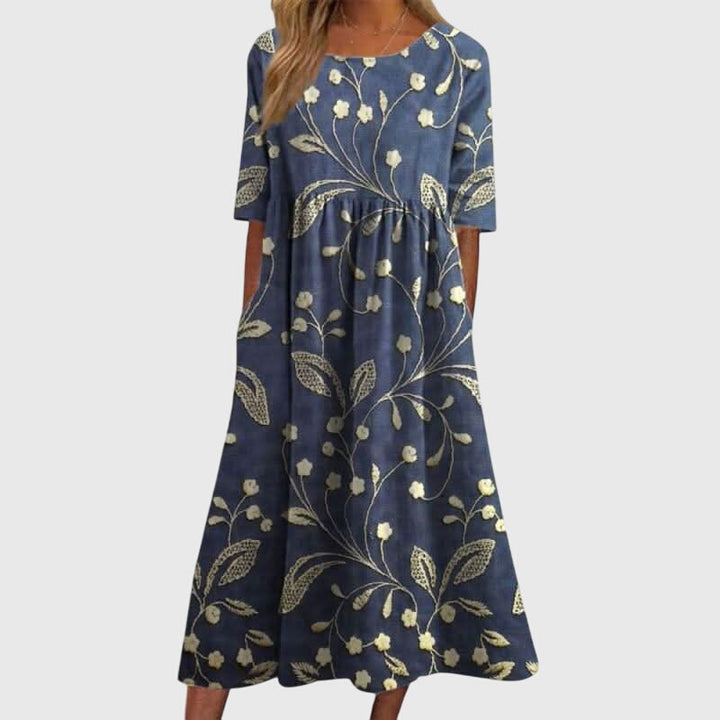 Florence | Women’s Maxi Dress in a Soft Floral Print