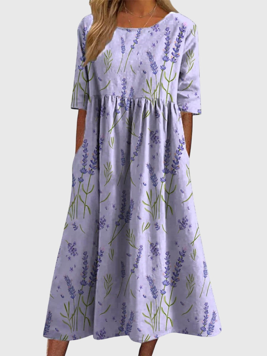 Florence | Women’s Maxi Dress in a Soft Floral Print