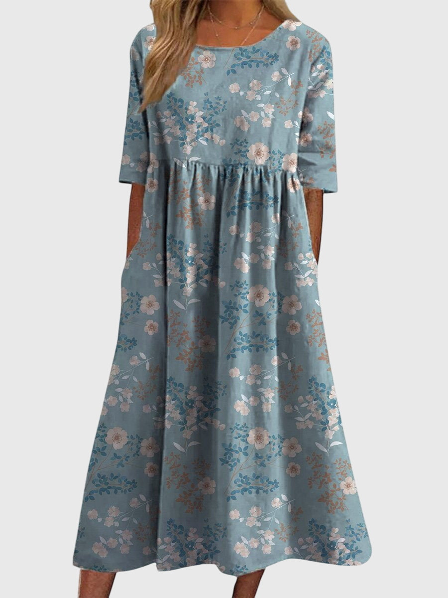 Florence | Women’s Maxi Dress in a Soft Floral Print