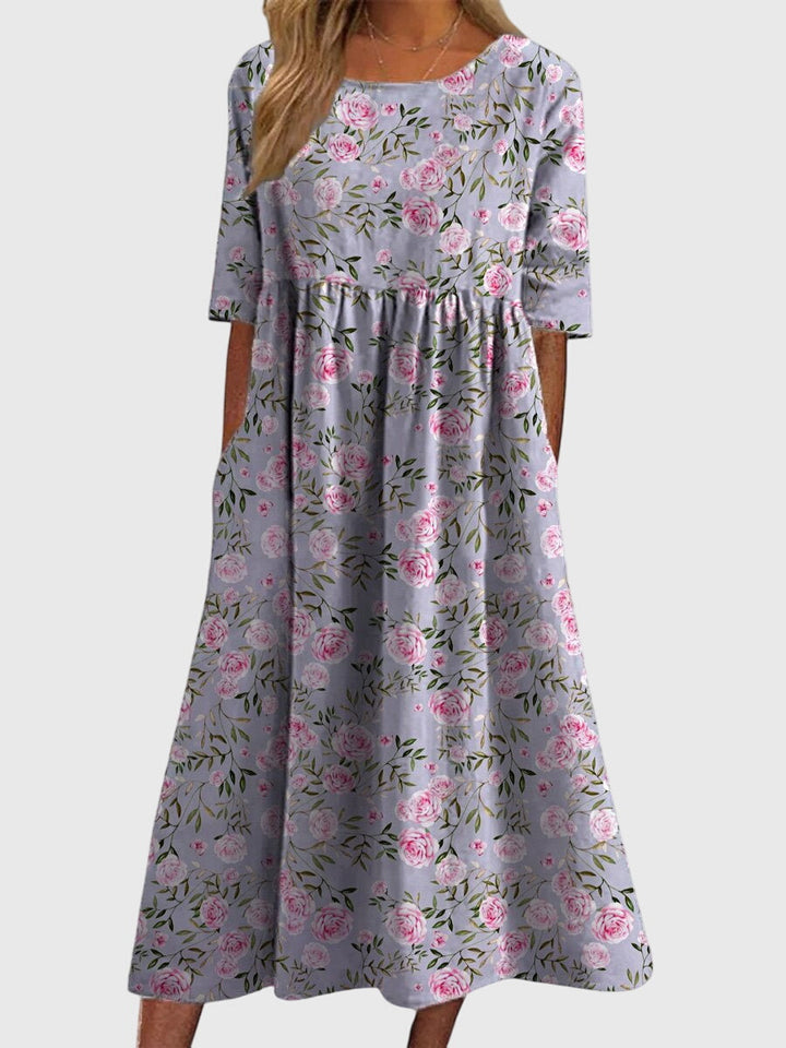 Florence | Women’s Maxi Dress in a Soft Floral Print