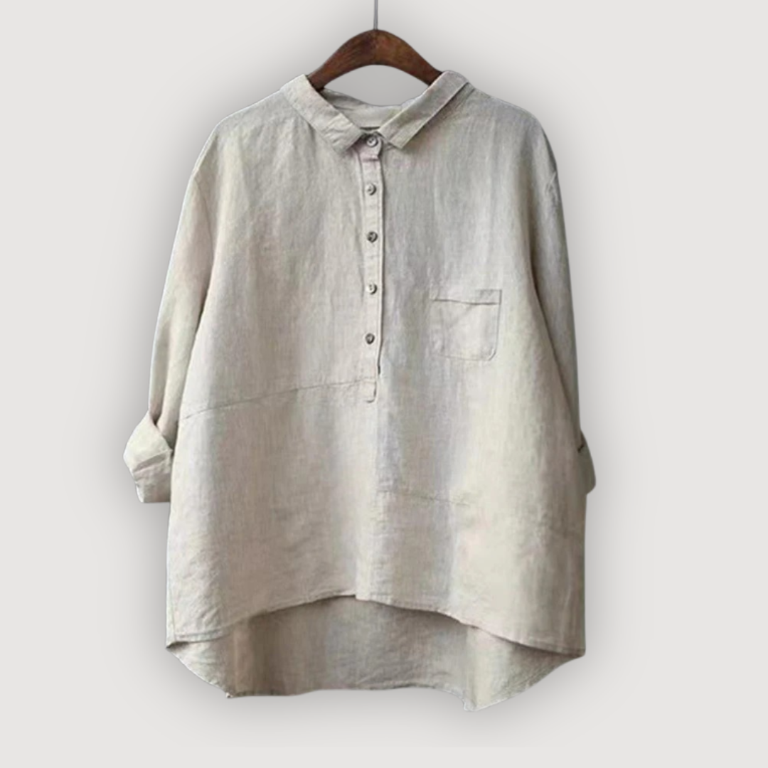 Elowen | Women’s Linen Shirt in an Easy Oversized Fit