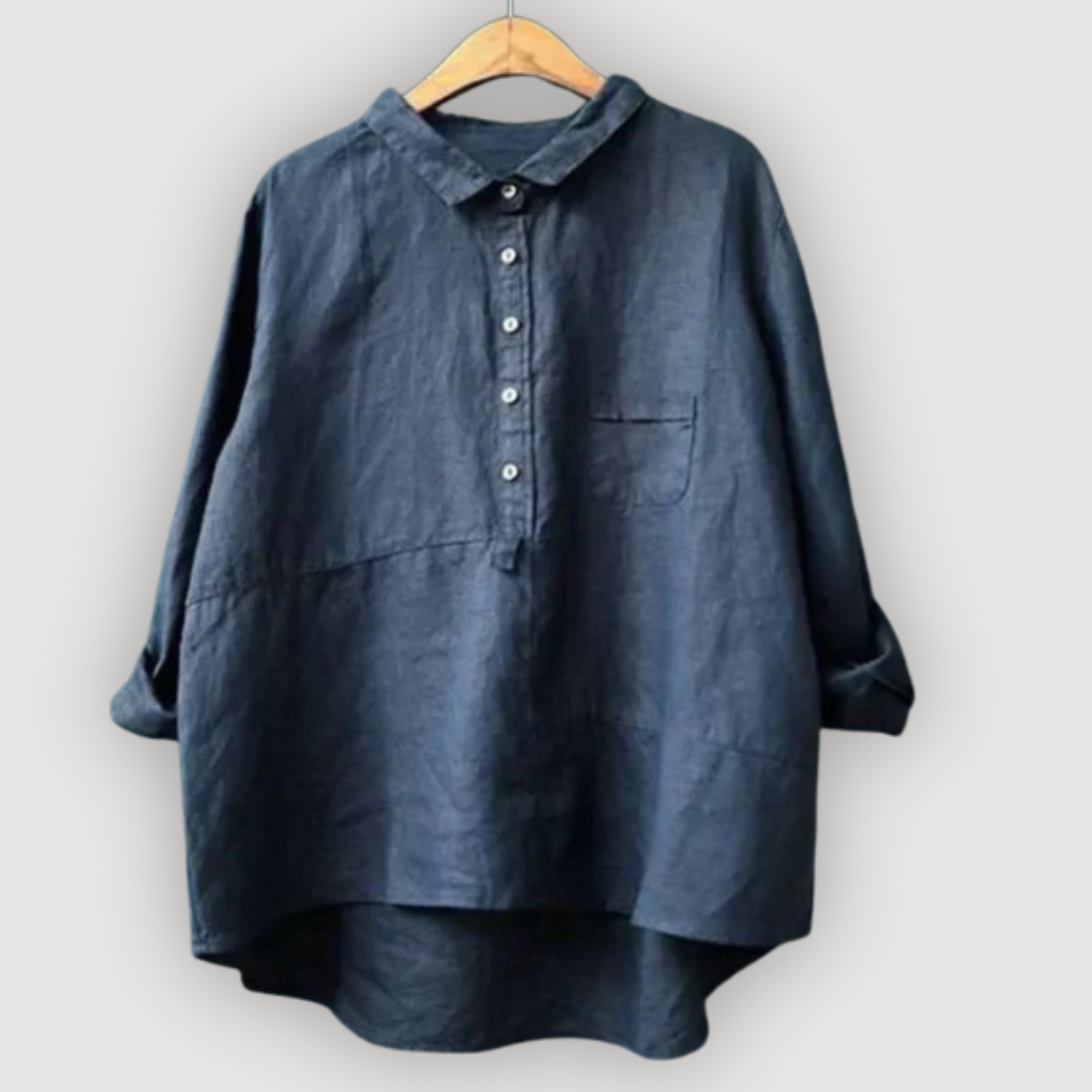 Elowen | Women’s Linen Shirt in an Easy Oversized Fit