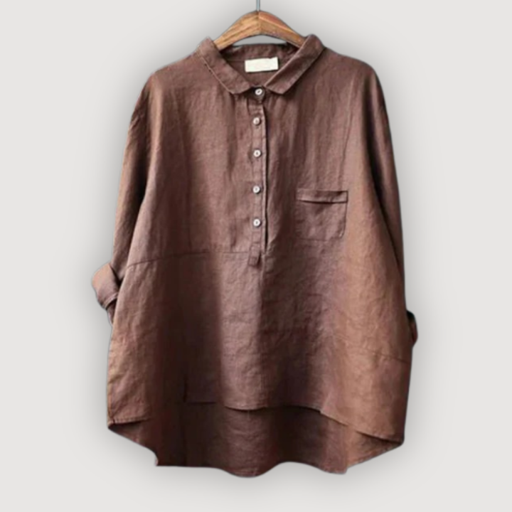 Elowen | Women’s Linen Shirt in an Easy Oversized Fit