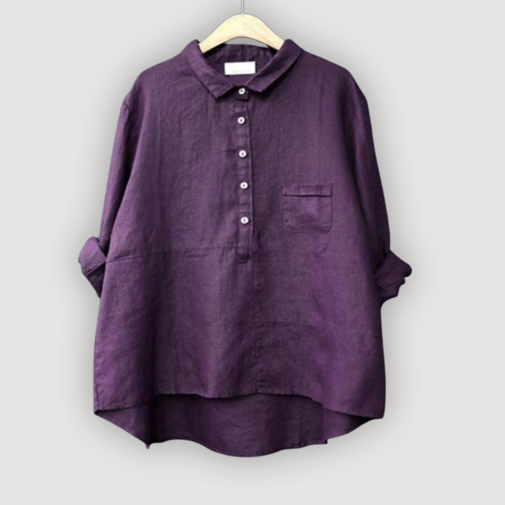 Elowen | Women’s Linen Shirt in an Easy Oversized Fit