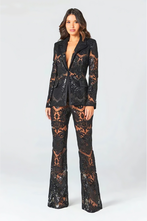 Celeste | Women’s Co-Ord Set featuring Floral Detail