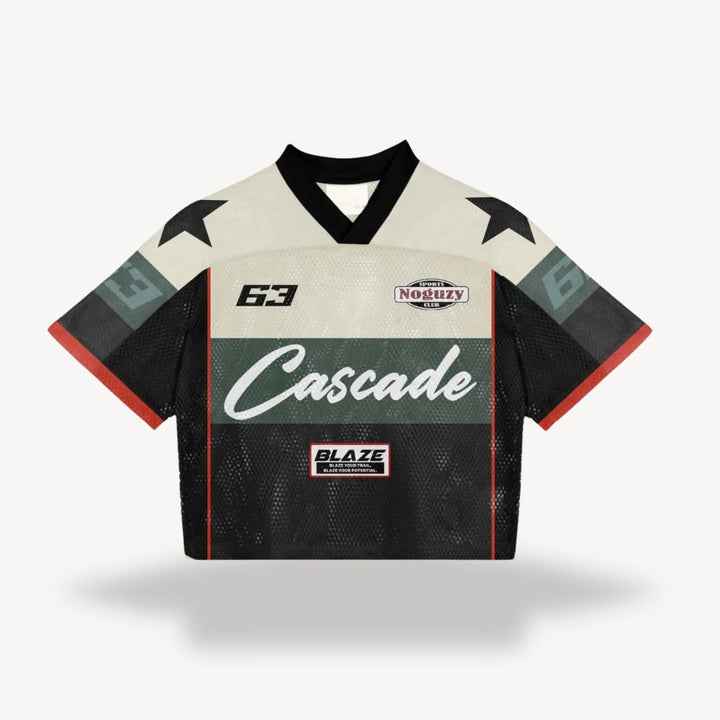 Cascade | Men’s Sports Shirt designed for Casual Streetwear